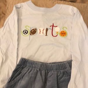 Bailey Boys Matching Set- Size 4T